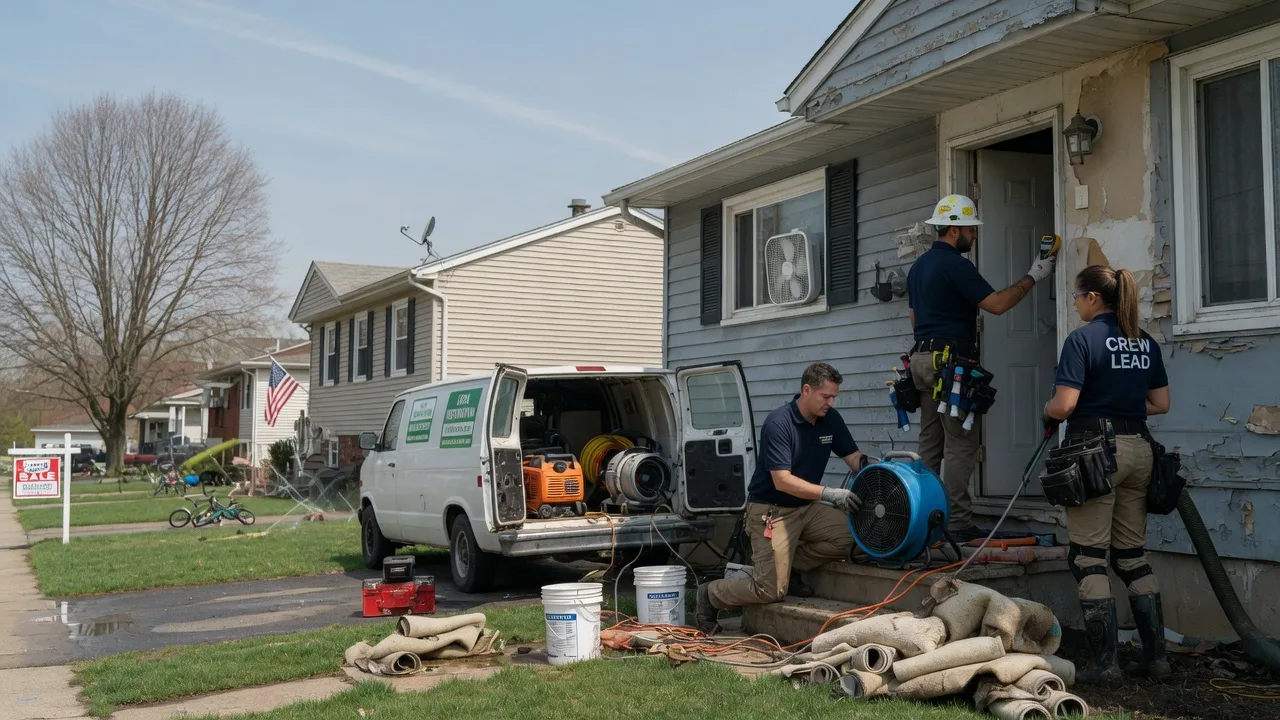 Flood Cleanup in Sumner, MI near me